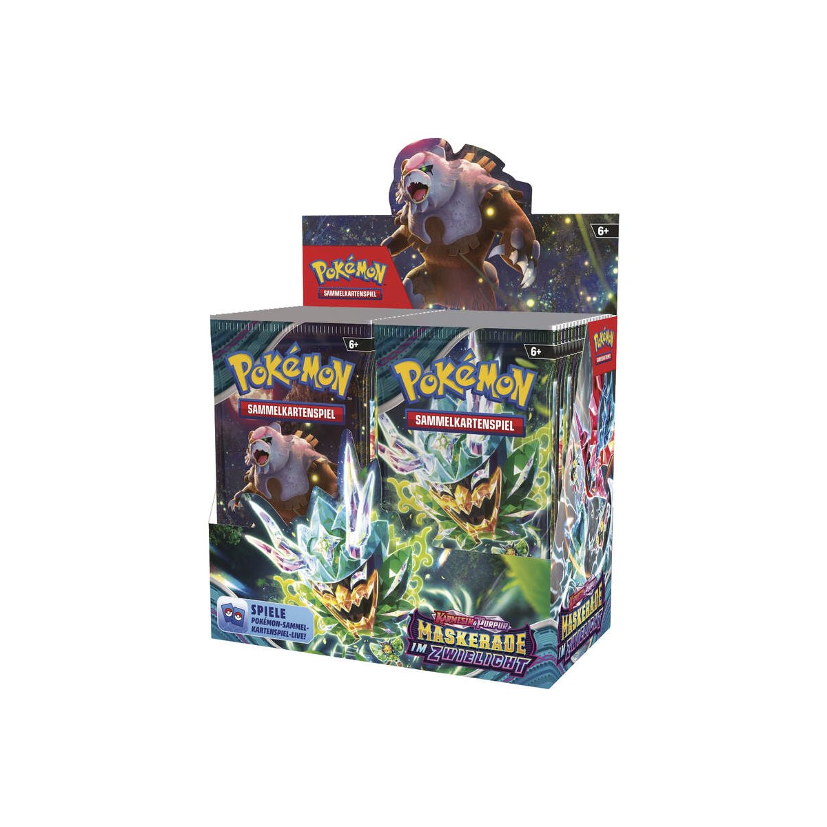 Pokémon Maskerade im Zwielicht Booster Display-DE