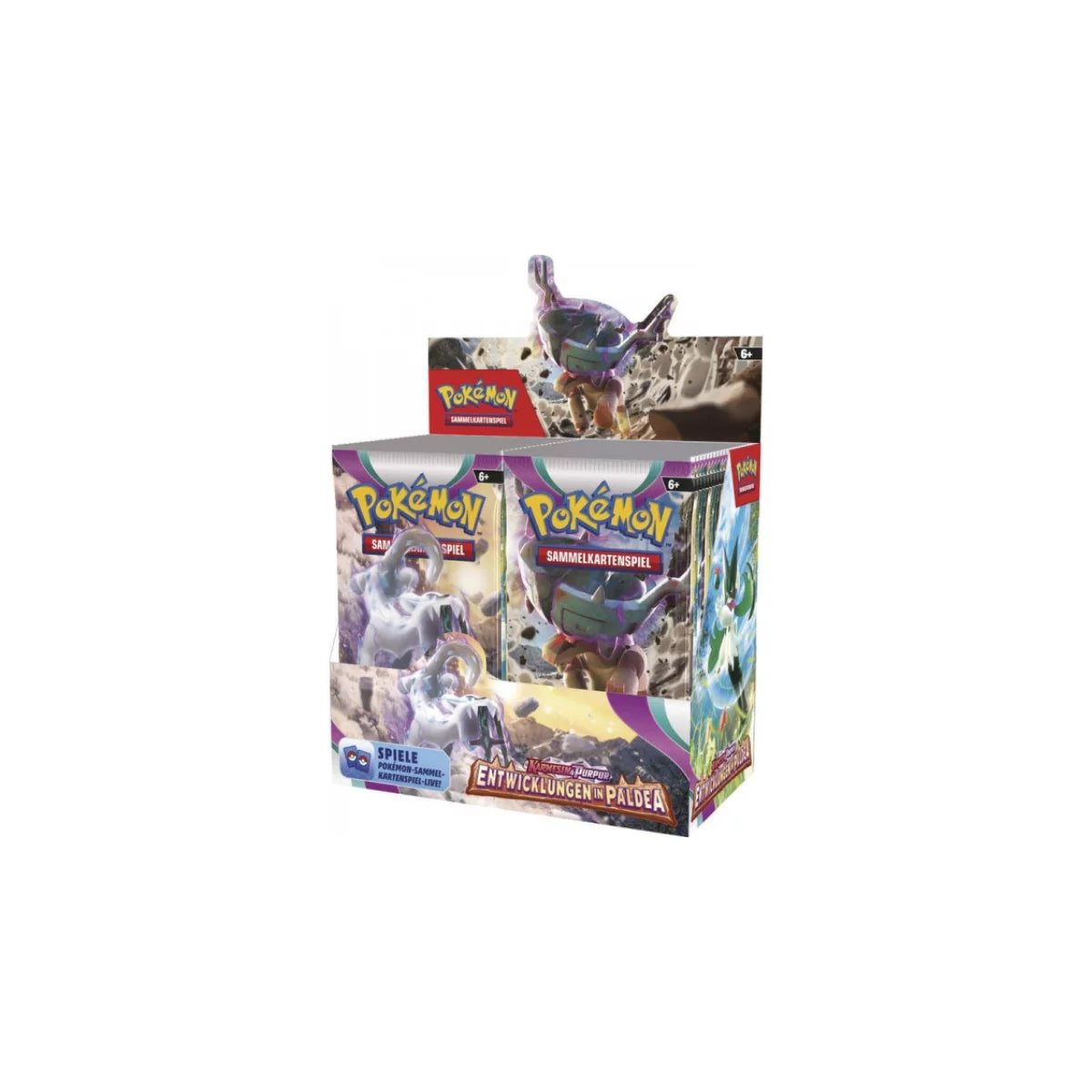 Pokèmon Entwicklungen in Paldea Display DE