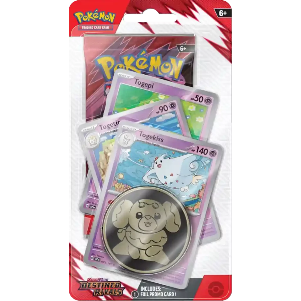 Pokèmon Destined Rivals Premium Checklane Blister Togepi Entwicklungen EN