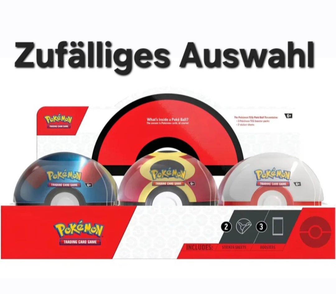 Pokèmon Pokeball Tin Herbst 2025 DE
