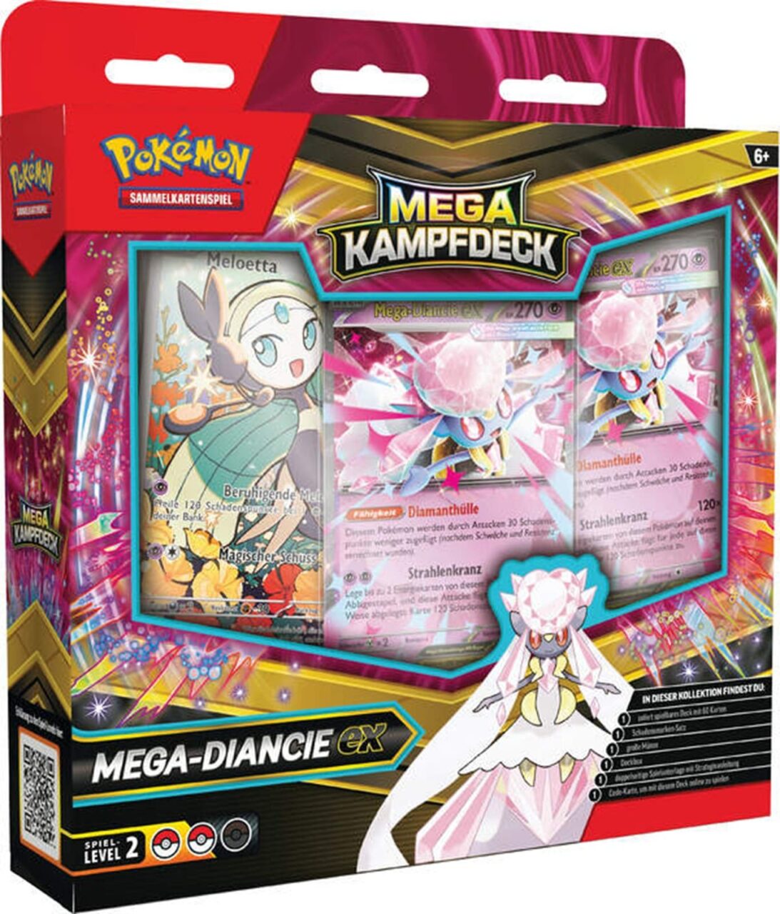 Pokèmon Mega Diancie Ex Kampfdeck DE