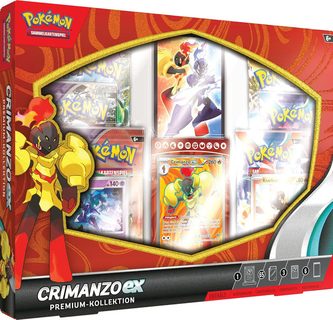 Pokémon Crimanzo-EX Premium Kollektion-DE