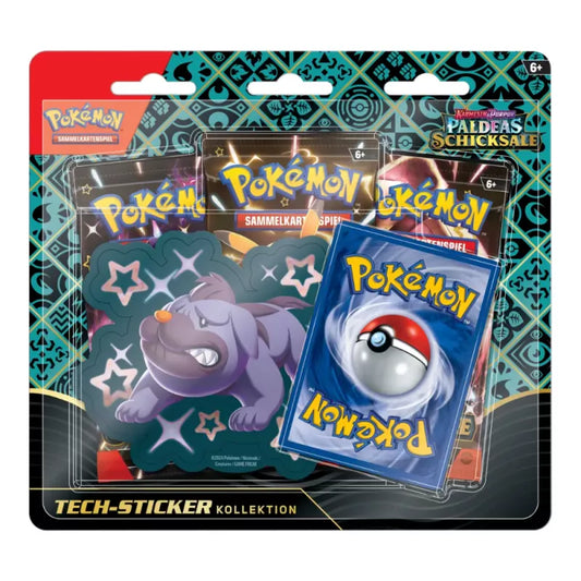 Pokémon Paldeas Schicksale Tech Sticker Kollektion Mobtiff-DE