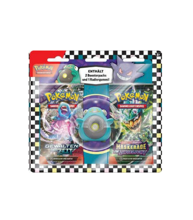 Pokémon Back to School Radiergummi Blister - Wampitz-DE