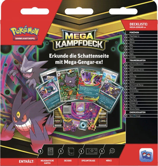 Pokèmon Mega Gengar&Mega Diancie Kampfdeck Bundle DE
