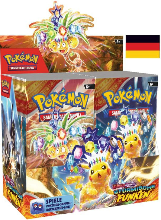 Pokémon Stürmische Funken 36er Display DE