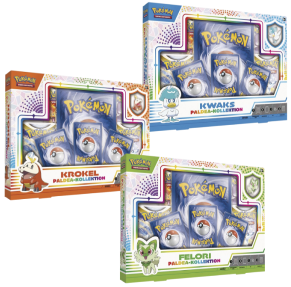 Pokèmon Paldea Starter Kollektion Bundle DE