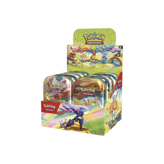 Pokémon  Mini-Tin- Display Farbenfrohes Paldea-DE