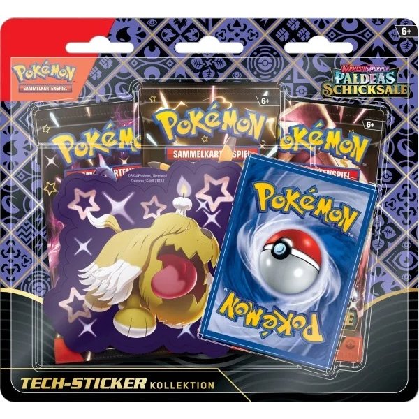 Pokémon Paldeas Schicksale Tech-Sticker-Kollektion Gruff-DE