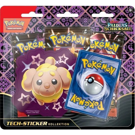 Pokémon Paldeas Schicksale Tech Sticker Kollektion Hefel-DE