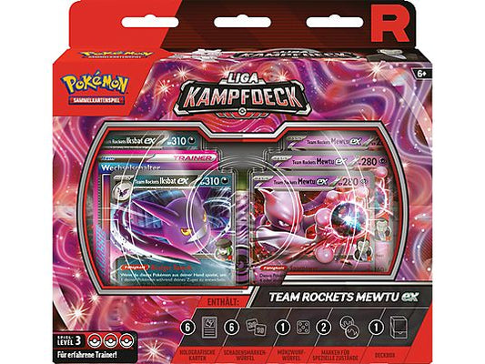 Pokemon  Liga Kampfdeck Team Rockets Mewtu EX  DE
