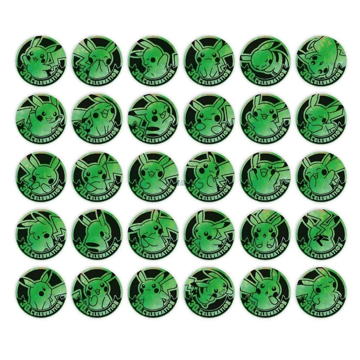 Pokèmon 30 Anniversary Celebrations Coin Set Simplified Chinese