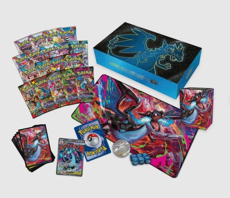 Pokèmon Mega Glurak X-Ex Ultra Premium Kollektion DE