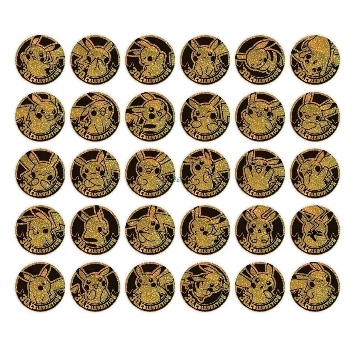 Pokèmon 30 Anniversary Celebrations Coin Set Simplified Chinese