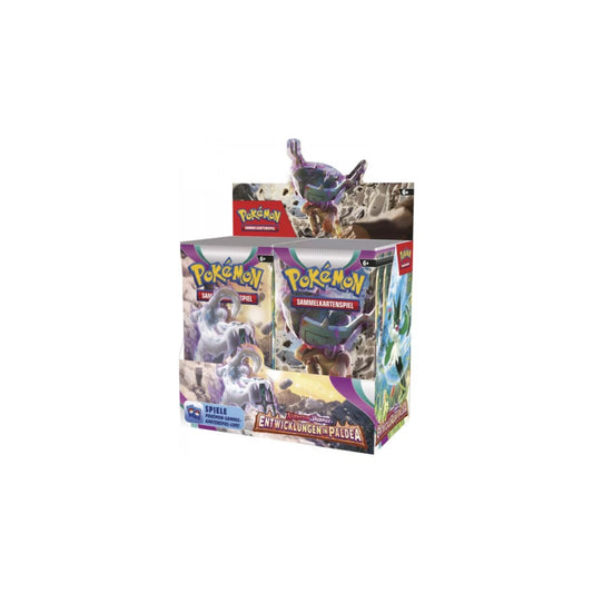 Pokèmon Entwicklungen in Paldea Display DE