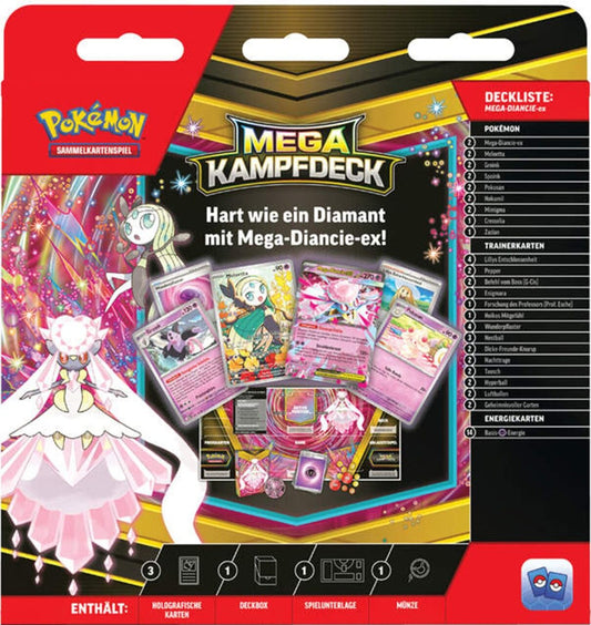 Pokèmon Mega Diancie Ex Kampfdeck DE