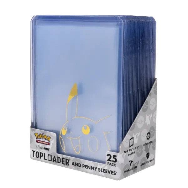 Pokèmon Pikachu Ultra Pro Toploader+Penny Sleeve
