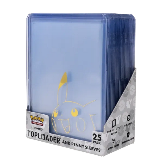 Pokèmon Pikachu Ultra Pro Toploader+Penny Sleeve