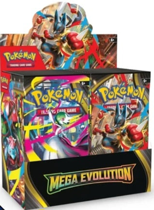Pokèmon Mega Evolutions Display EN+Acrylic Box