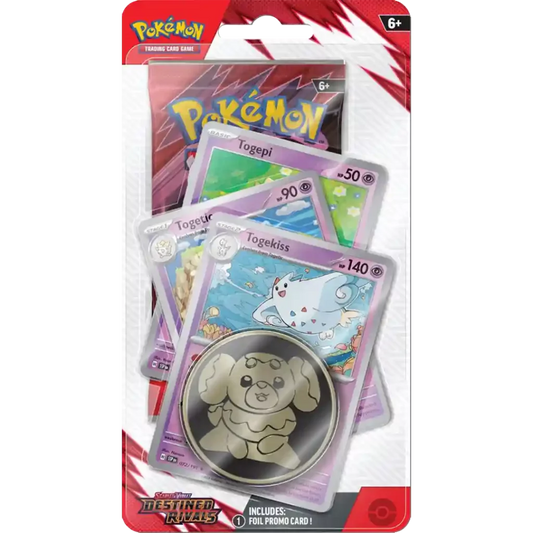 Pokèmon Destined Rivals Premium Checklane Blister Togepi Entwicklungen EN